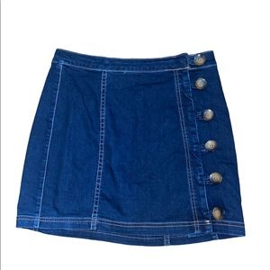 Free People mini skirt